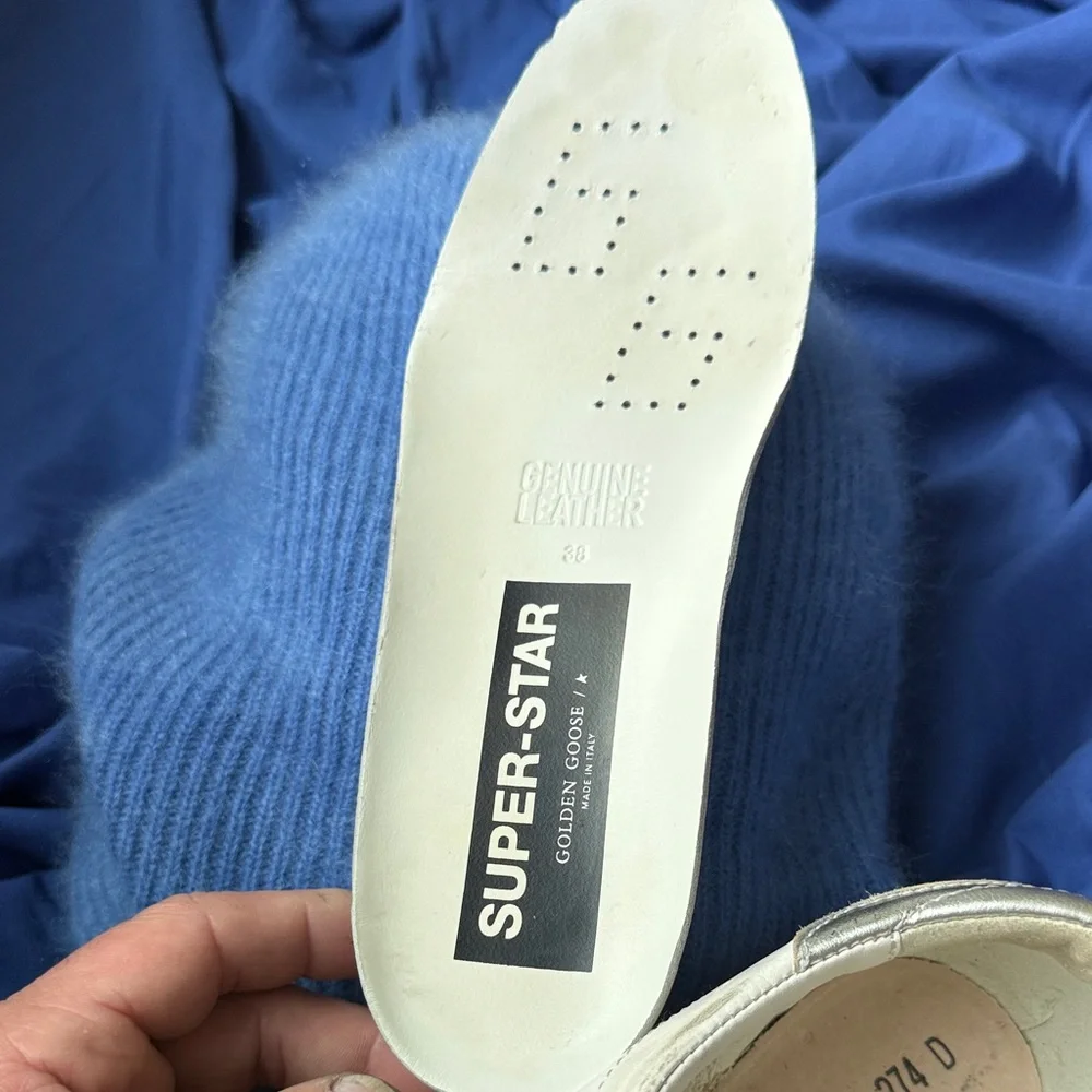 Golden Goose White Super-Star Insole Detail - Picture 2 of 7